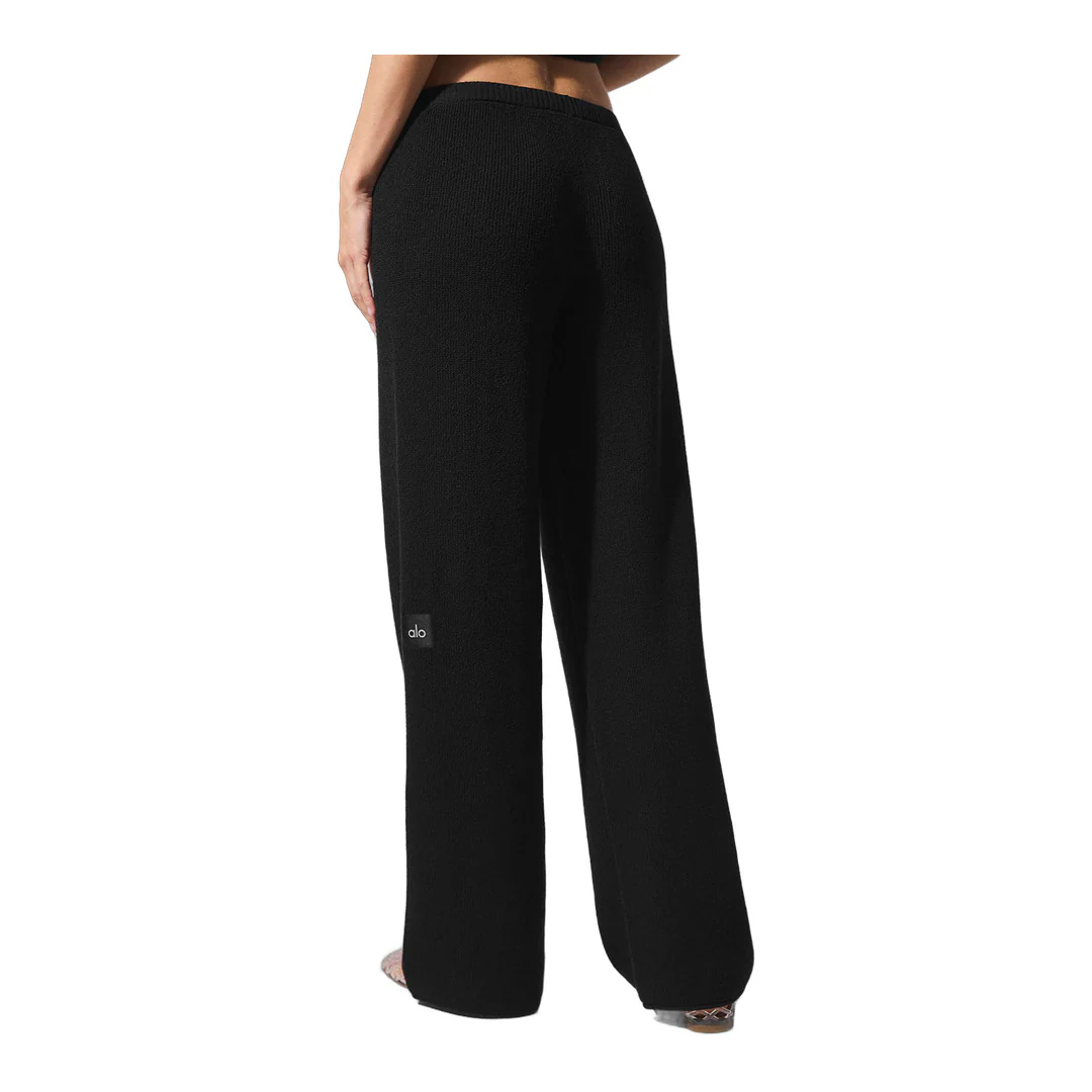 alo Supernatural Sweater Pant - Black - Image 4