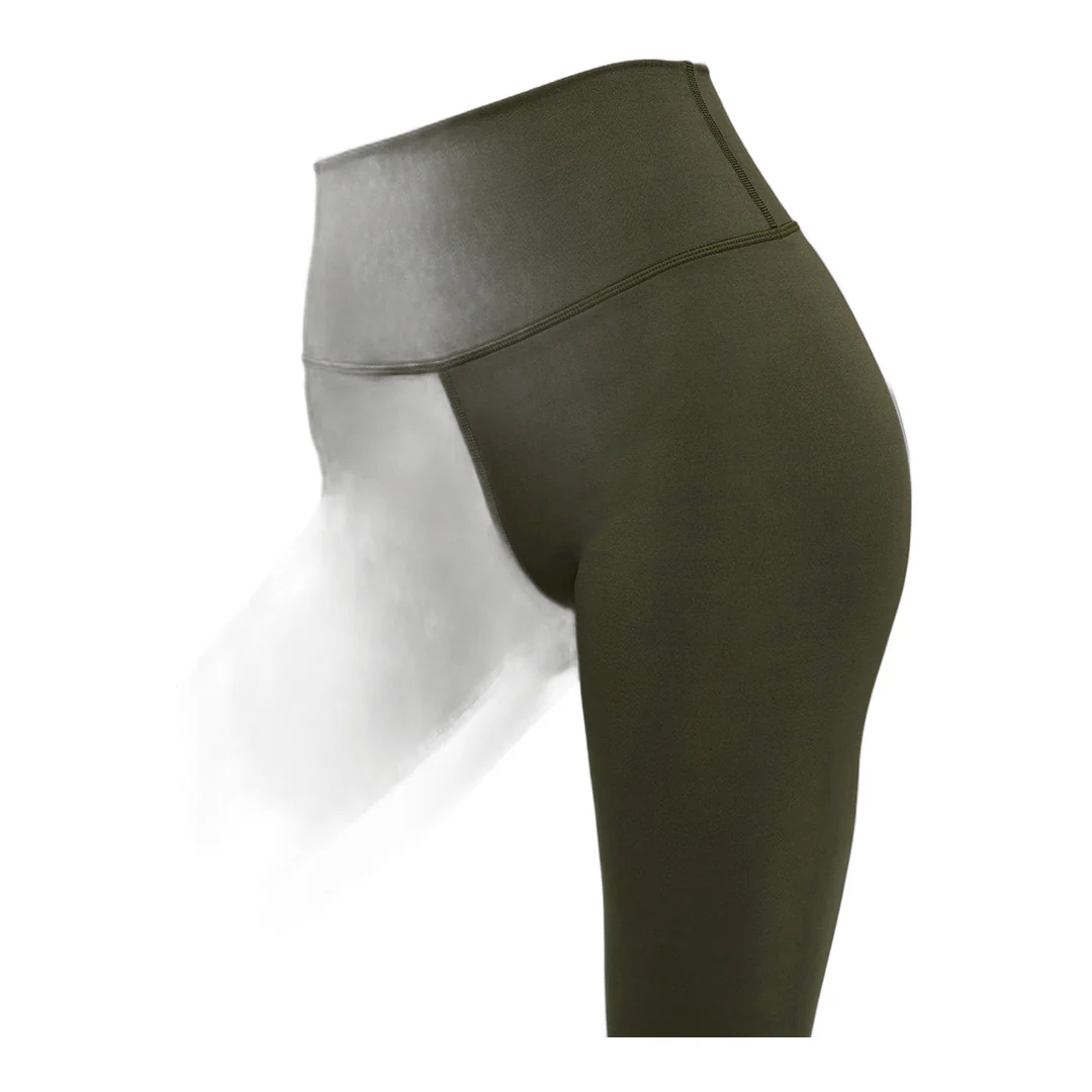 alo ALO Softsculpt High-Waist Legging - Green Olive - Image 3