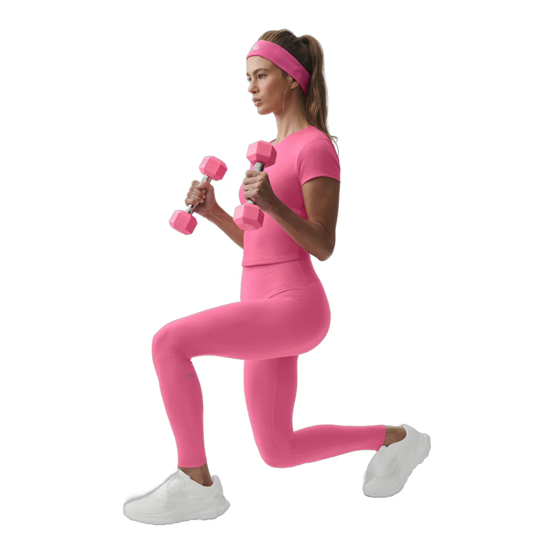 alo ALO Softsculpt High-Waist Legging - Paradise Pink - Image 3