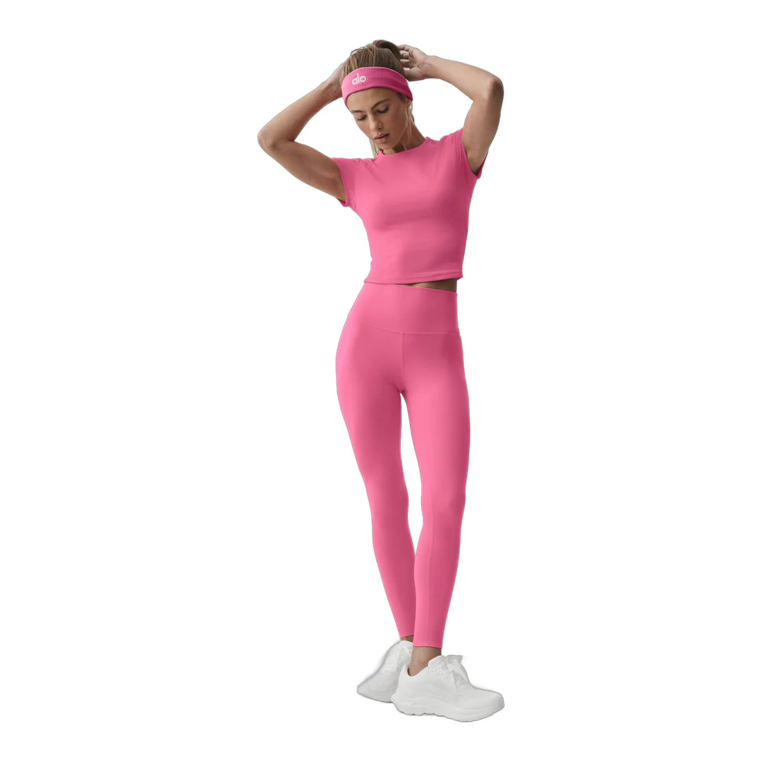 alo ALO Softsculpt High-Waist Legging - Paradise Pink - Image 6