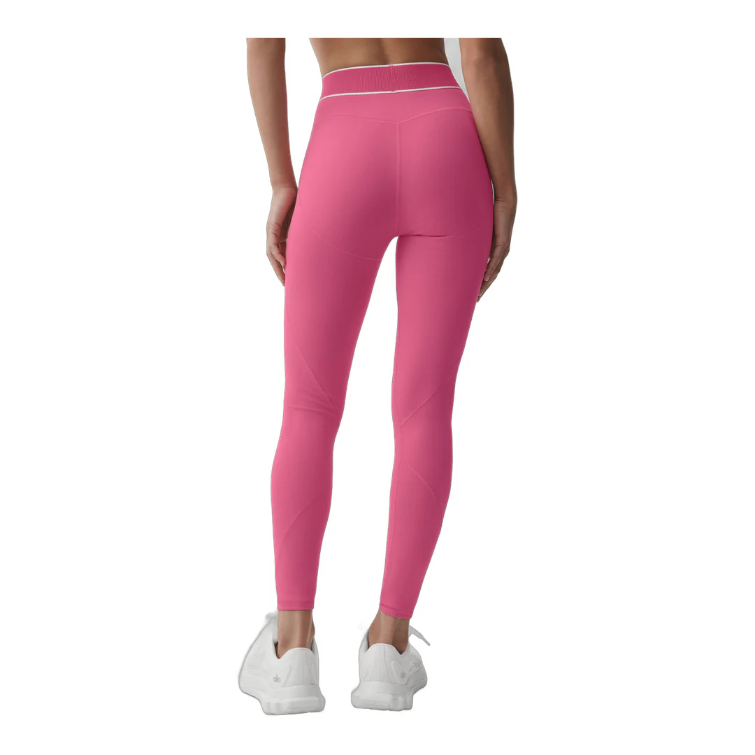alo ALO Softsculpt High-Waist Amp It Up Legging - Paradise Pink - Image 2