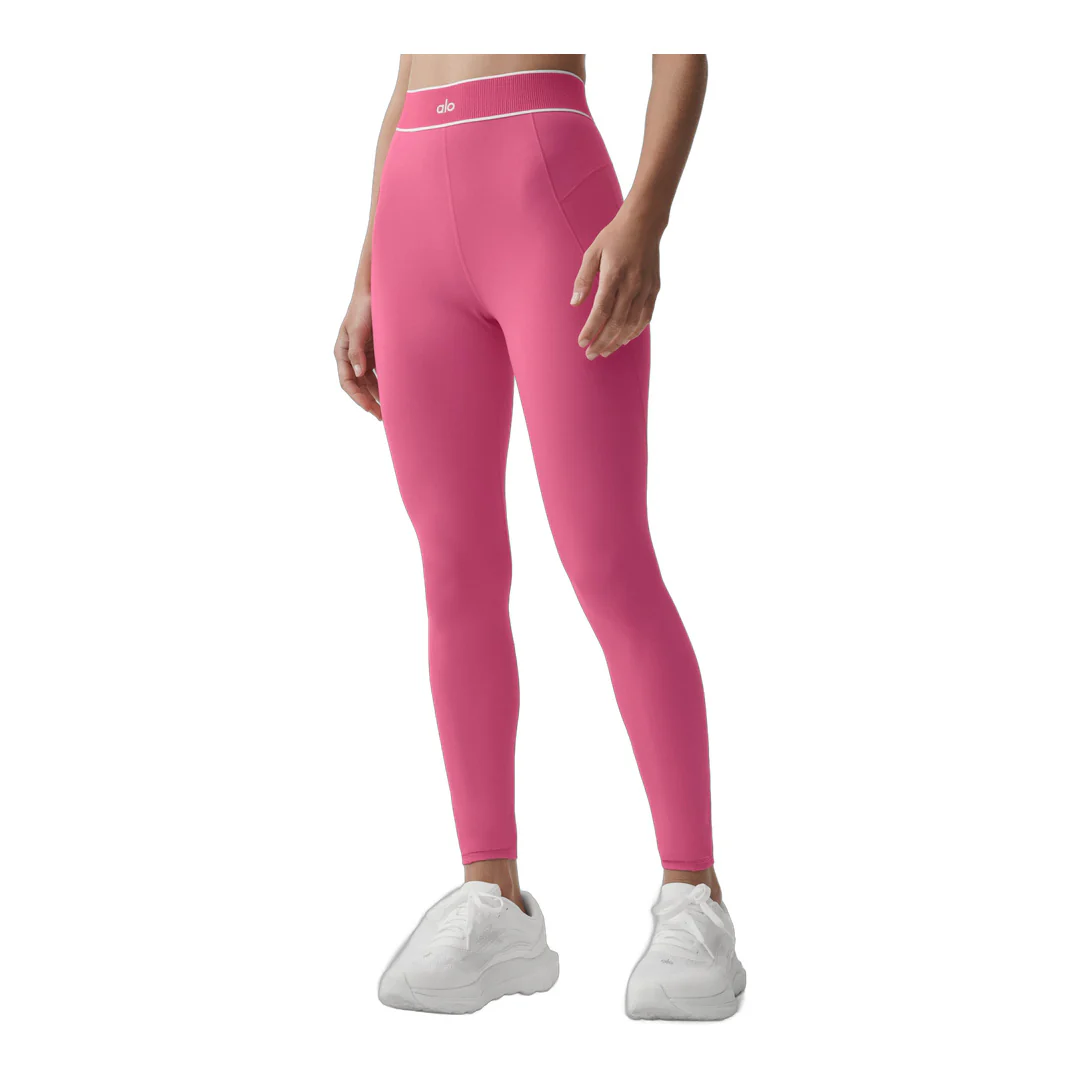 alo ALO Softsculpt High-Waist Amp It Up Legging - Paradise Pink - Image 4