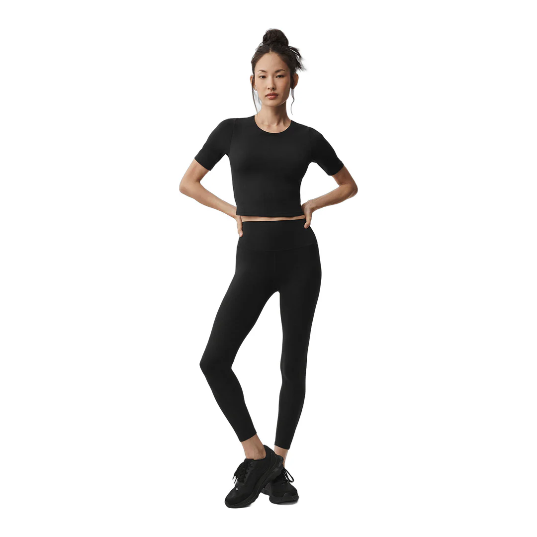 alo ALO Softsculpt High-Waist 7/8 Legging - Black - Image 4