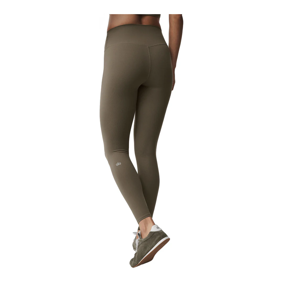 alo ALO Softsculpt High-Waist 7/8 Legging - Olive Tree - Image 4