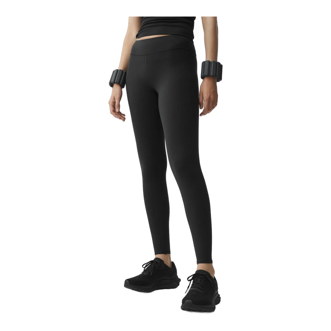 alo Airbrush Mid-Rise Legging - Black - Image 3