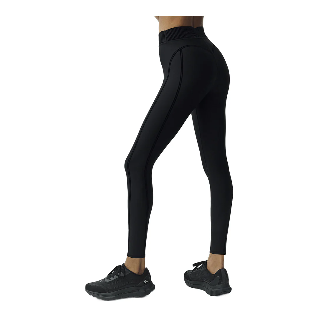alo Airlift Line Up Mirage 7/8 Legging - Black - Image 2