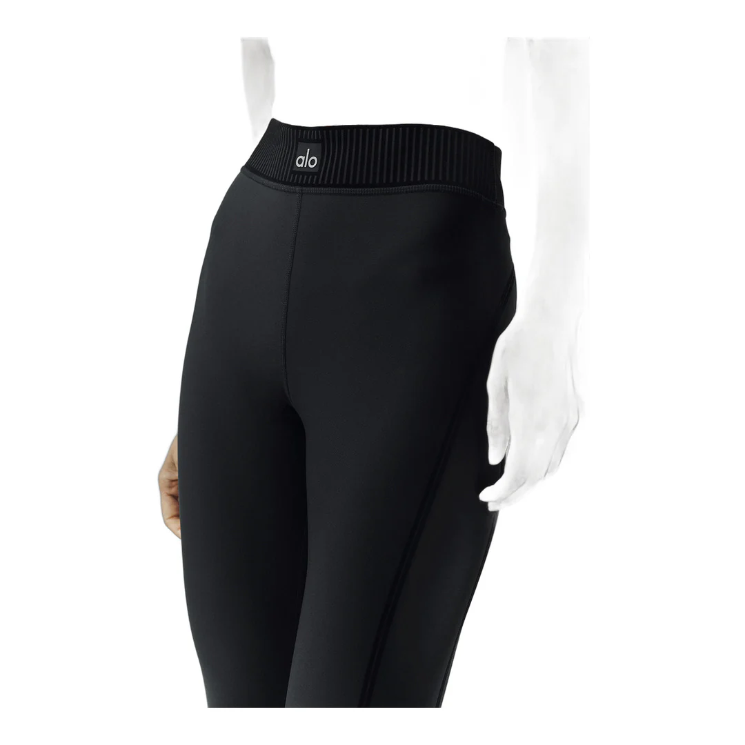 alo Airlift Line Up Mirage 7/8 Legging - Black - Image 4