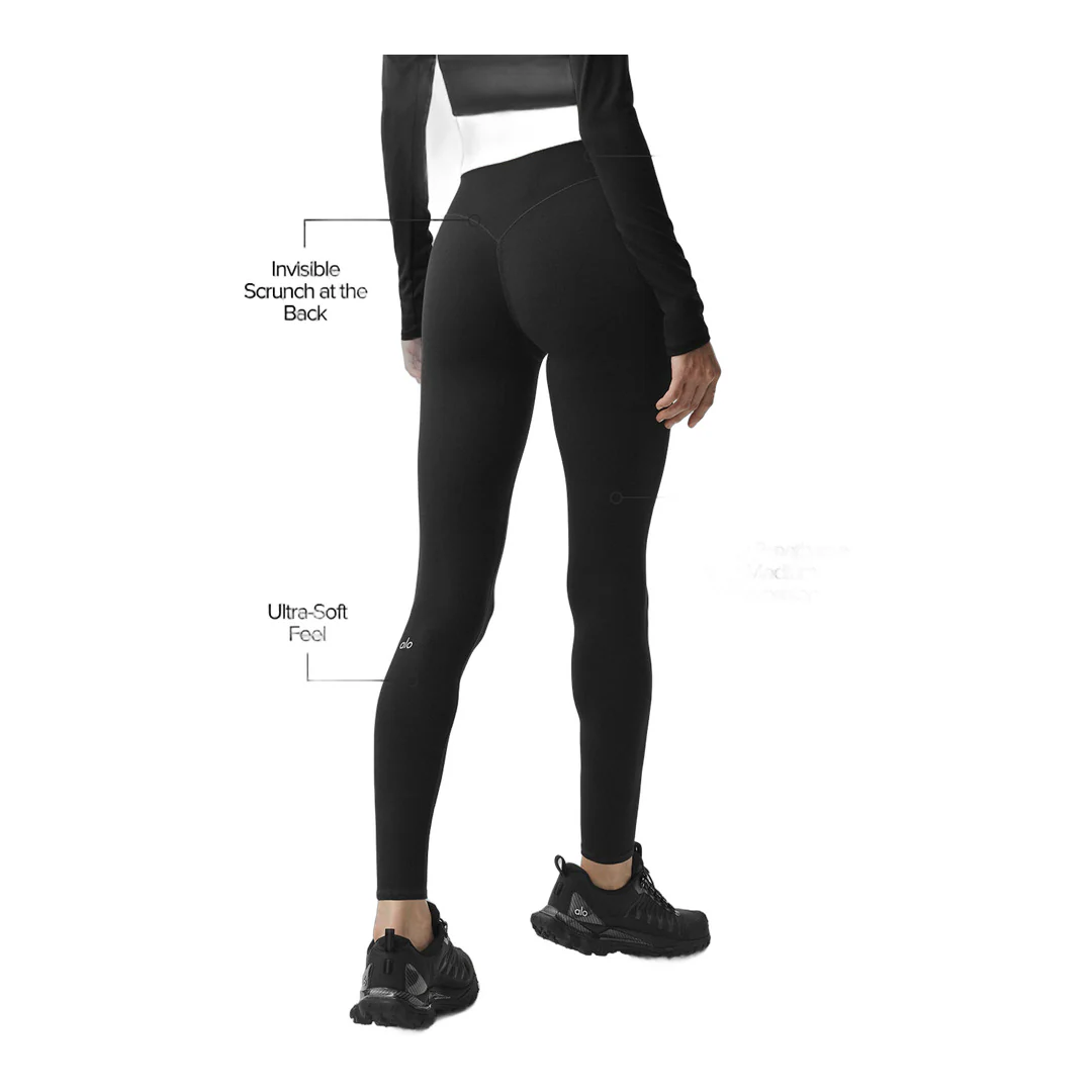 alo ALO Softsculpt 7/8 Define Legging - Black - Image 2