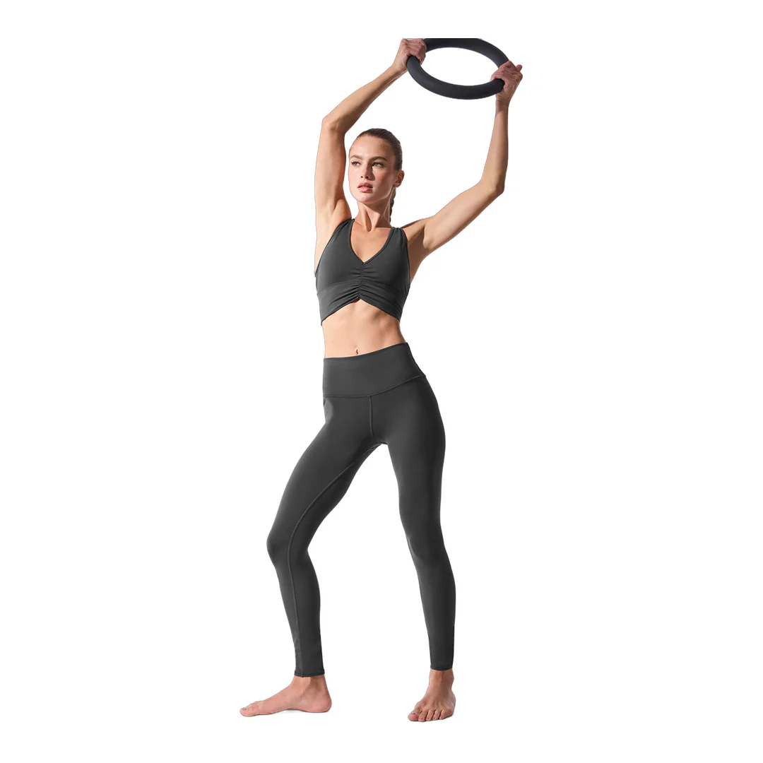 alo High-Waist Airbrush Legging - Anthracite - Image 5