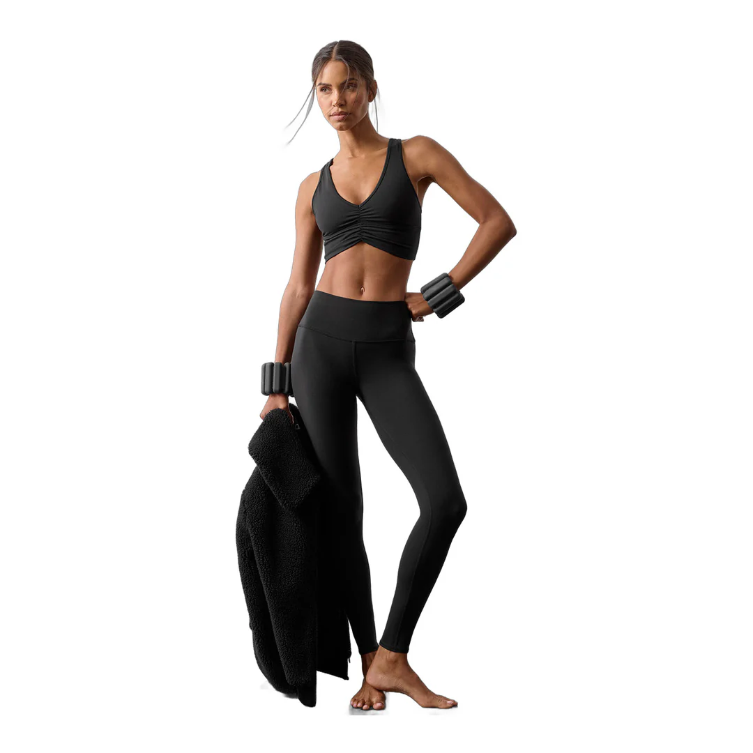 alo High-Waist Airbrush Legging - Black