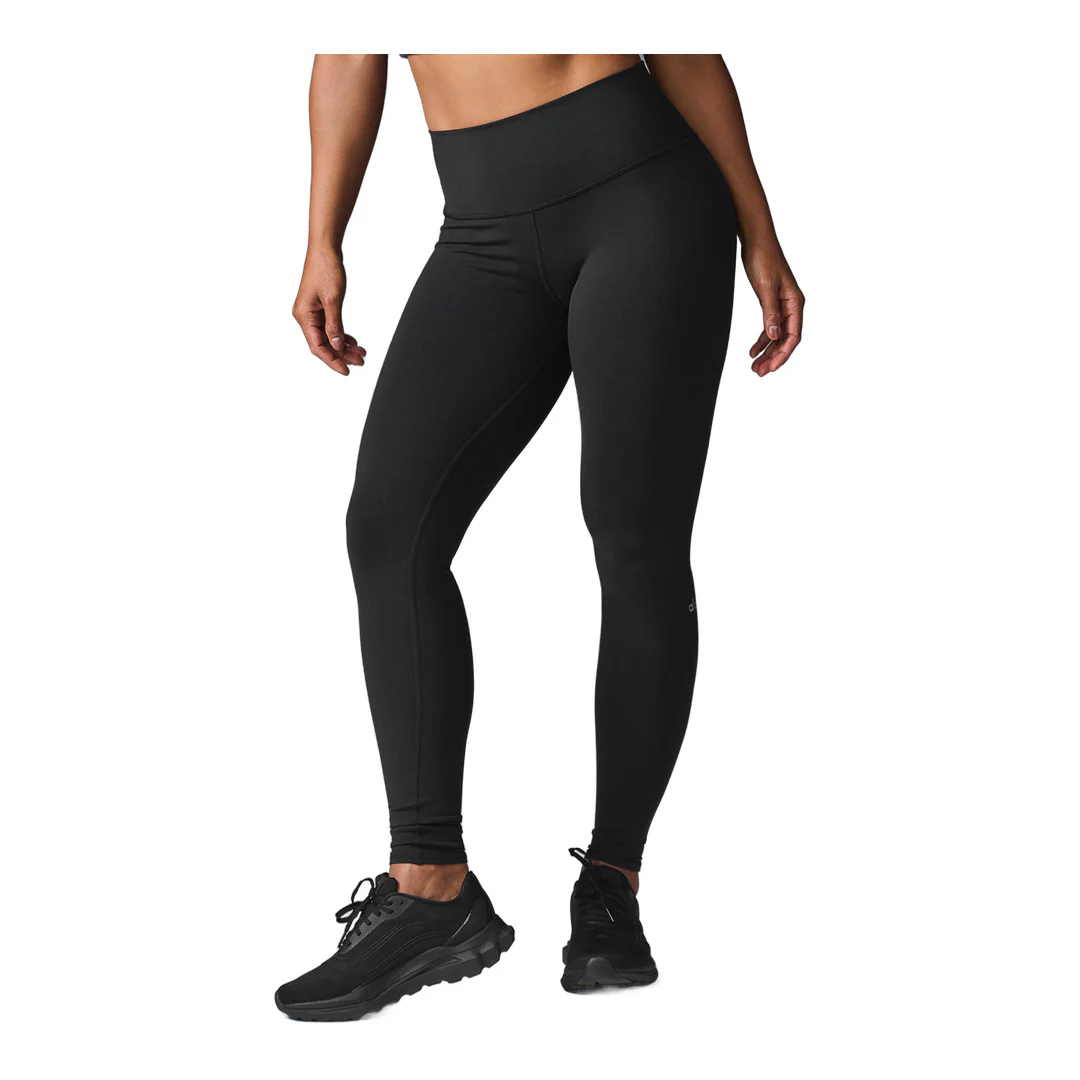 alo High-Waist Airbrush Legging - Black - Image 2
