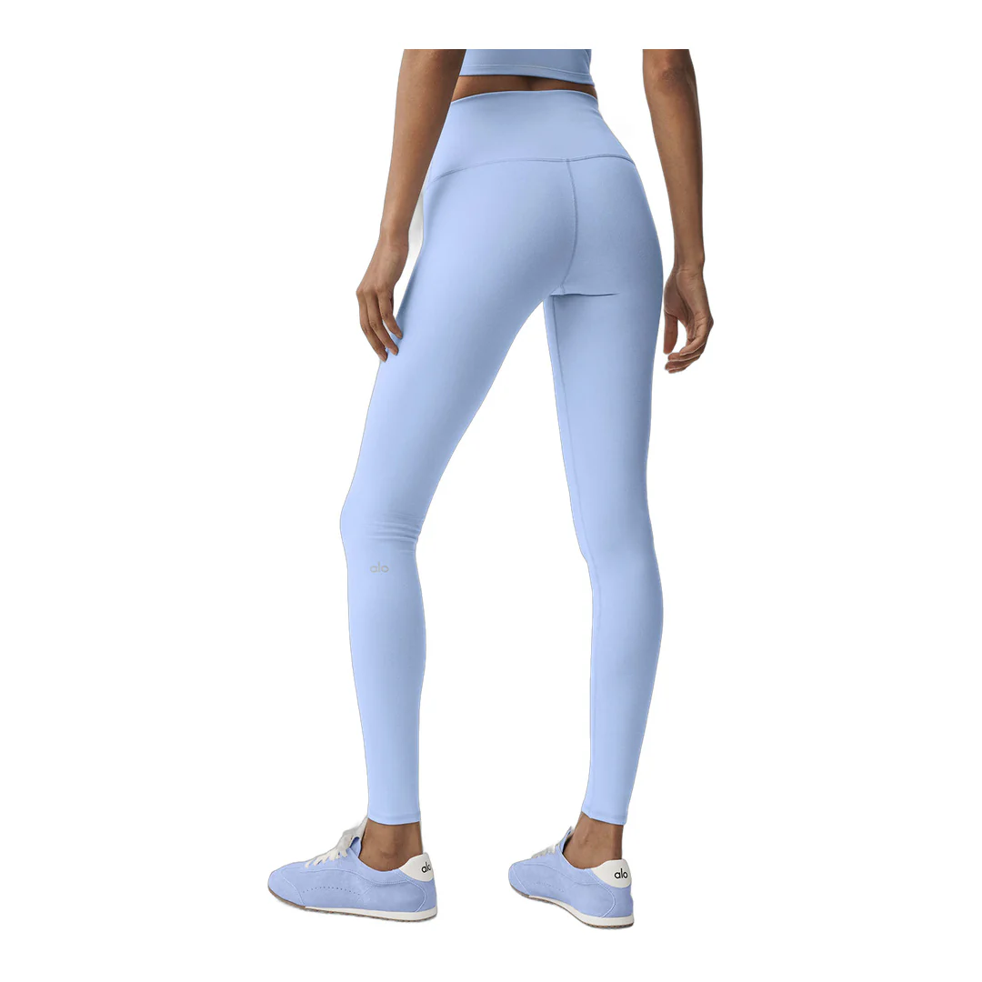 alo High-Waist Airbrush Legging - Light Provence Blue - Image 4