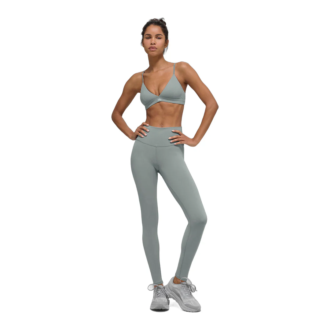 alo High-Waist Airbrush Legging - Lunar Grey - Image 4