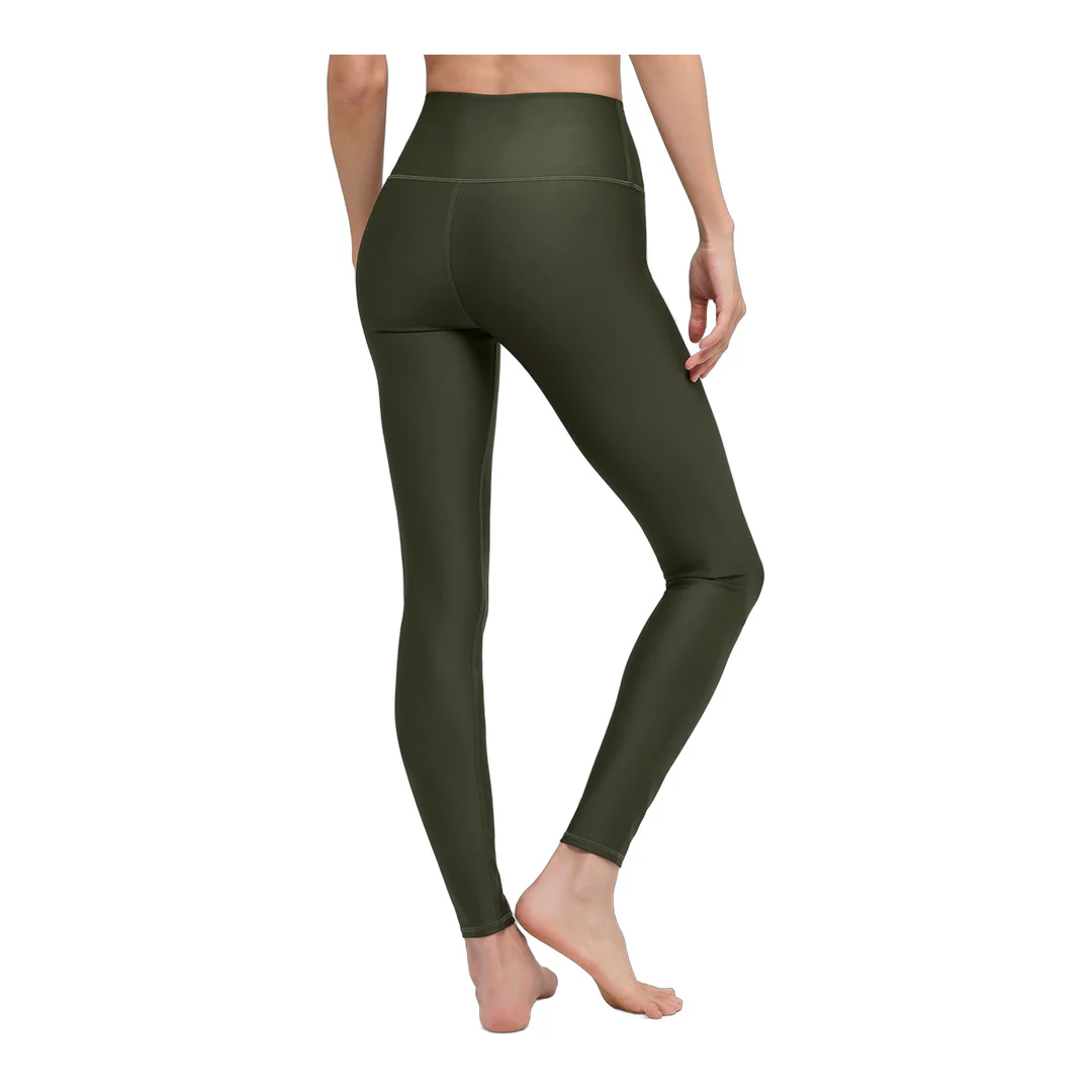 alo High-Waist Airlift Legging - Green Olive - Image 2