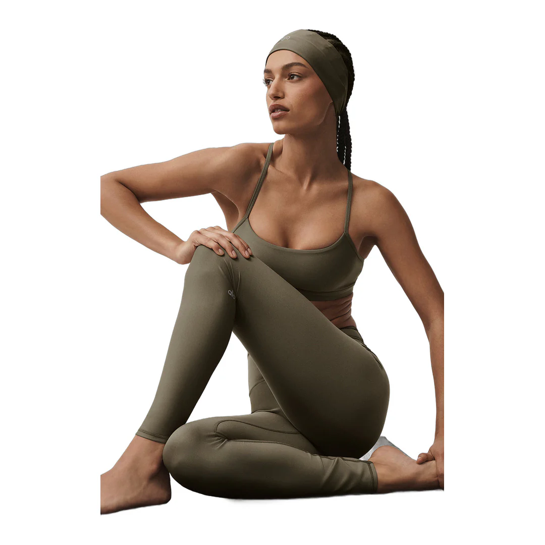 alo High-Waist Airlift Legging - Olive Tree - Image 3