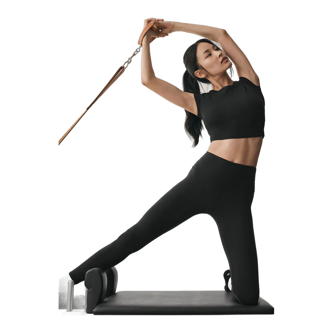 alo 7/8 High-Waist Airbrush Legging - Black