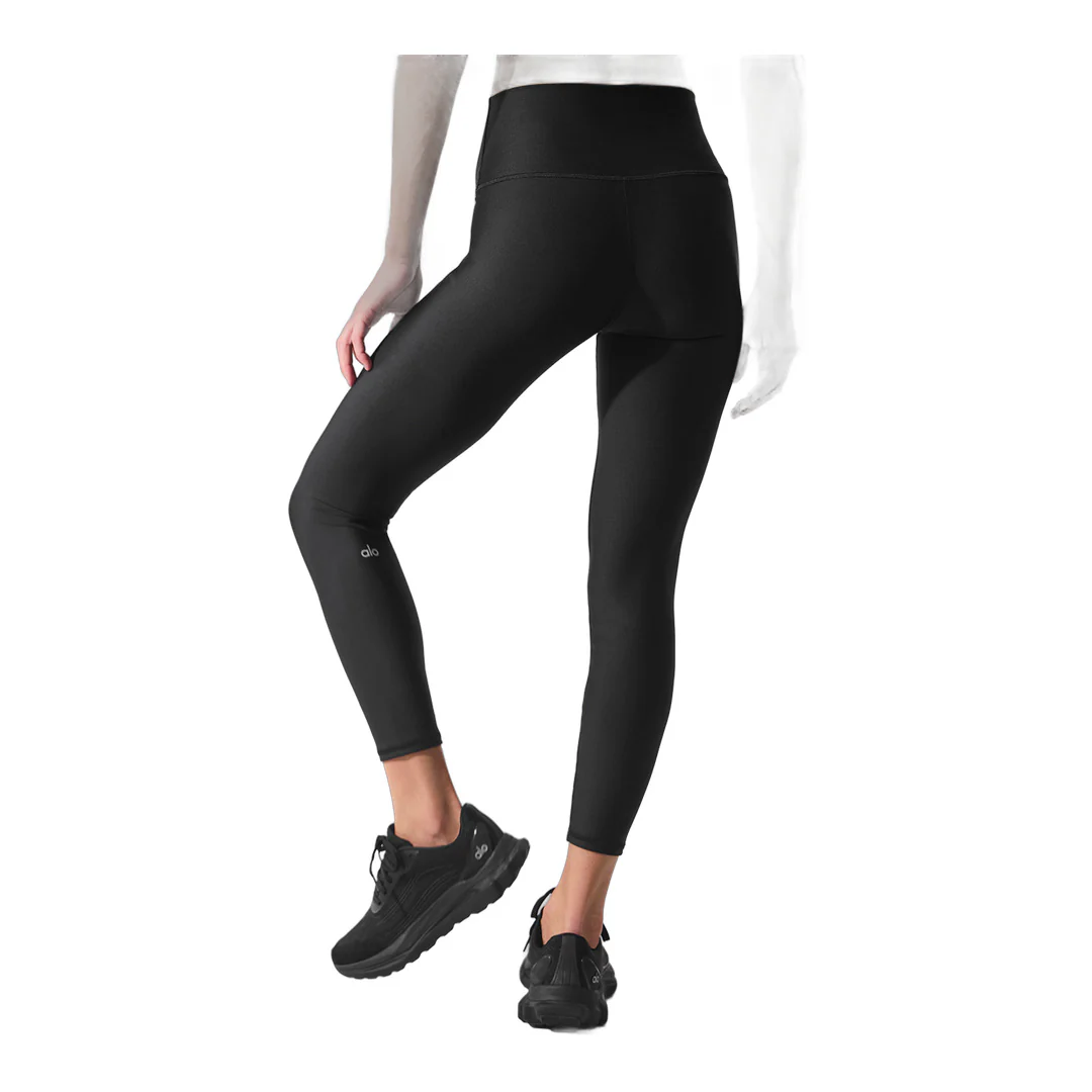 alo 7/8 High-Waist Airlift Legging - Black - Image 4
