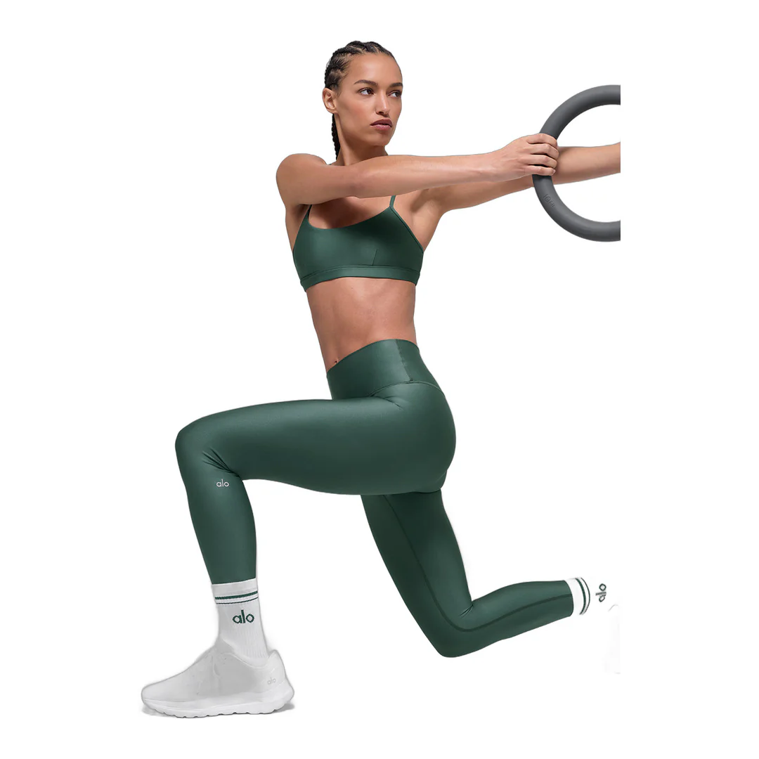 alo 7/8 High-Waist Airlift Legging - Clover Green - Image 5