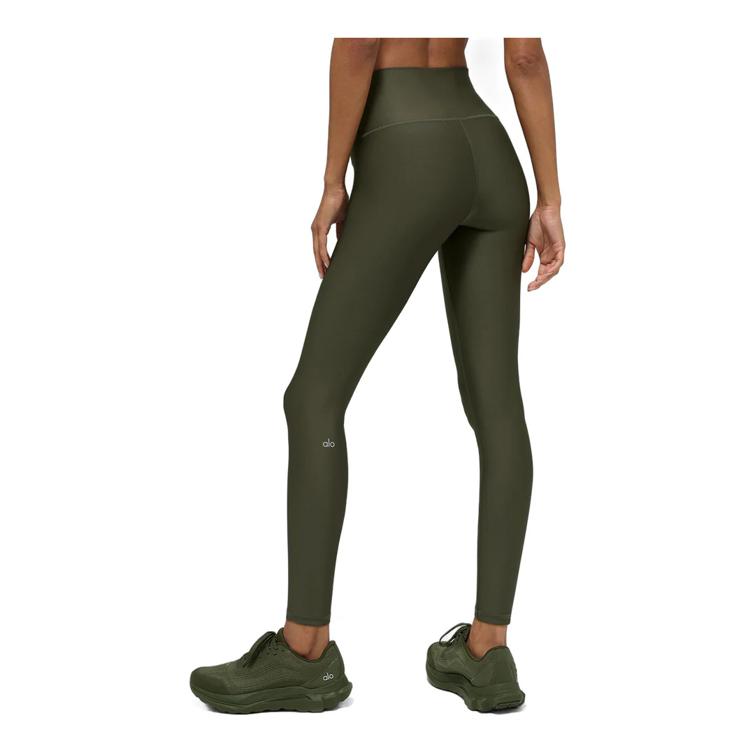 alo 7/8 High-Waist Airlift Legging - Green Olive - Image 2