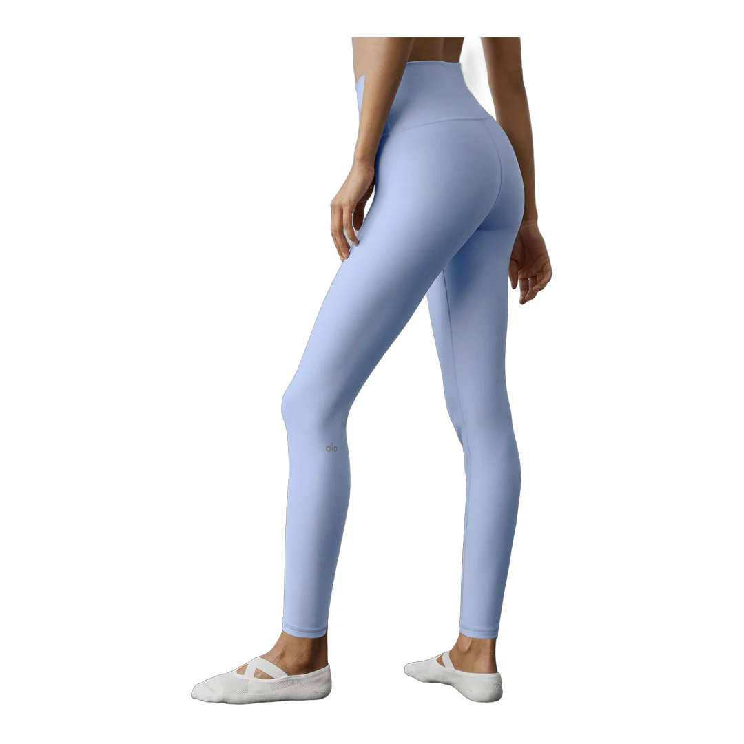 alo 7/8 High-Waist Airlift Legging - Light Provence Blue - Image 2