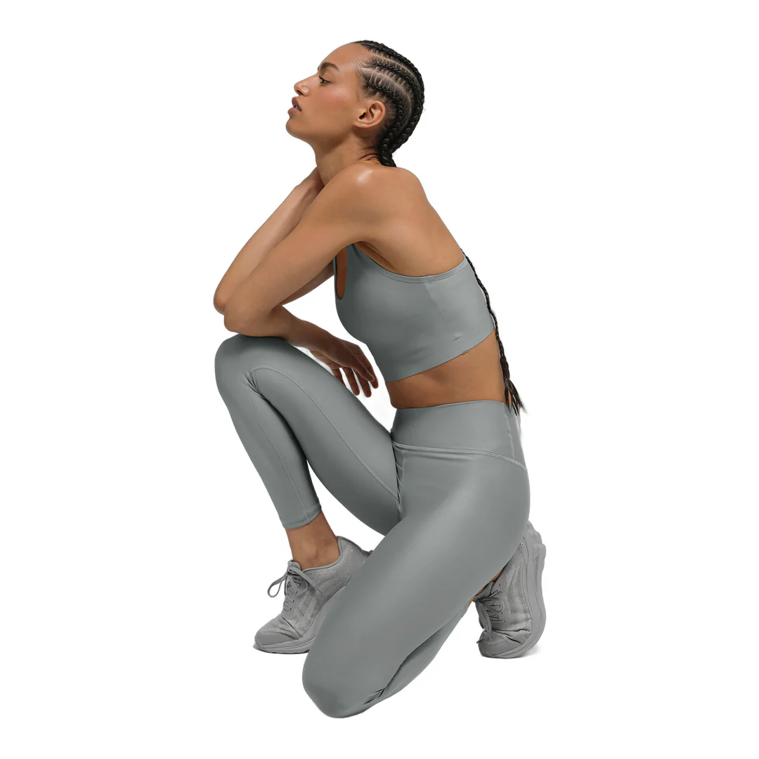 alo 7/8 High-Waist Airlift Legging - Lunar Grey - Image 3