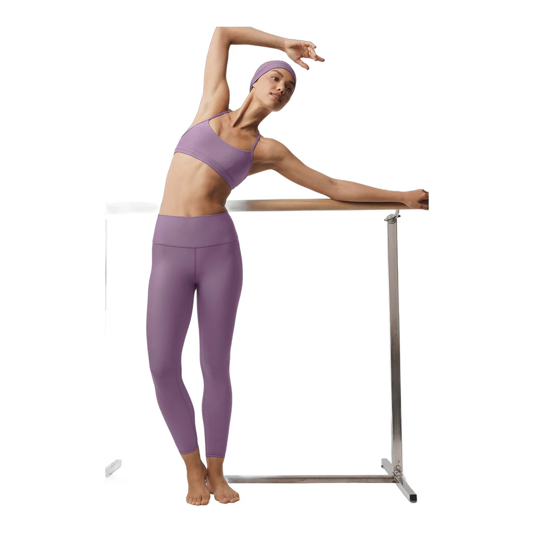 alo 7/8 High-Waist Airlift Legging - Plum Kiss - Image 6