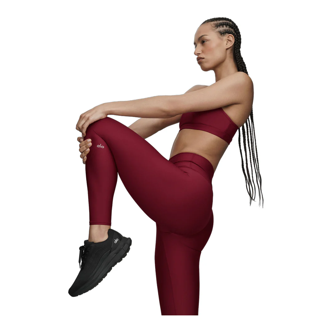 alo 7/8 High-Waist Airlift Legging - Summer Romance Red - Image 3