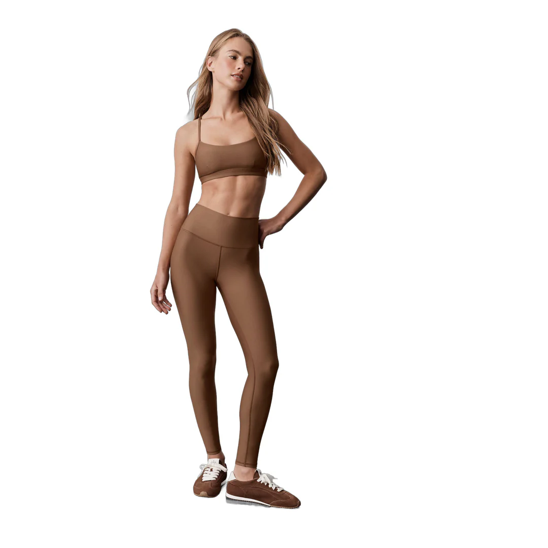 alo 7/8 High-Waist Airlift Legging - Sun Kissed Brown - Image 5