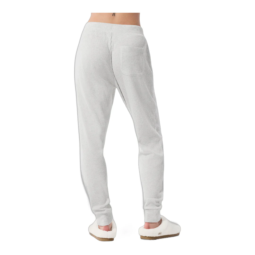 alo Muse Sweatpant - White Heather - Image 2