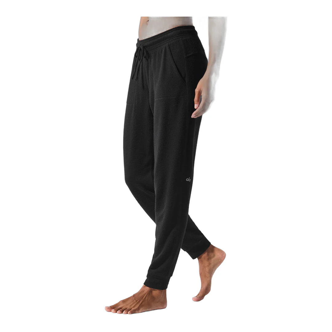 alo Soho Sweatpant - Black - Image 3