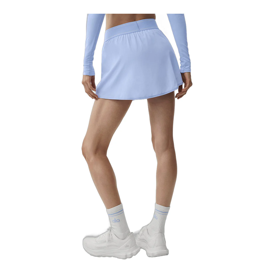 alo Match Point Tennis Skirt - Light Provence Blue - Image 3