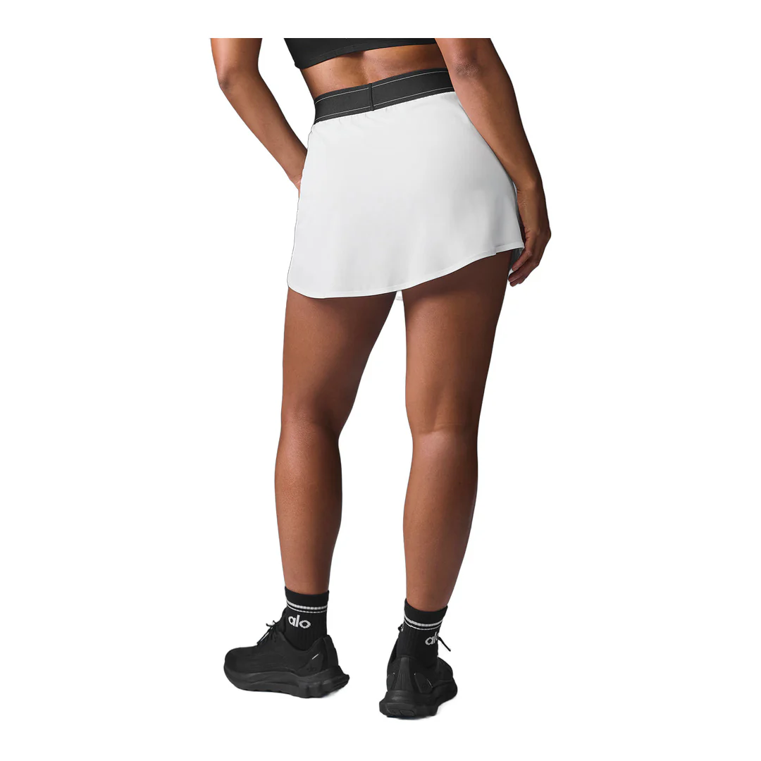 alo Match Point Tennis Skirt - White - Image 3