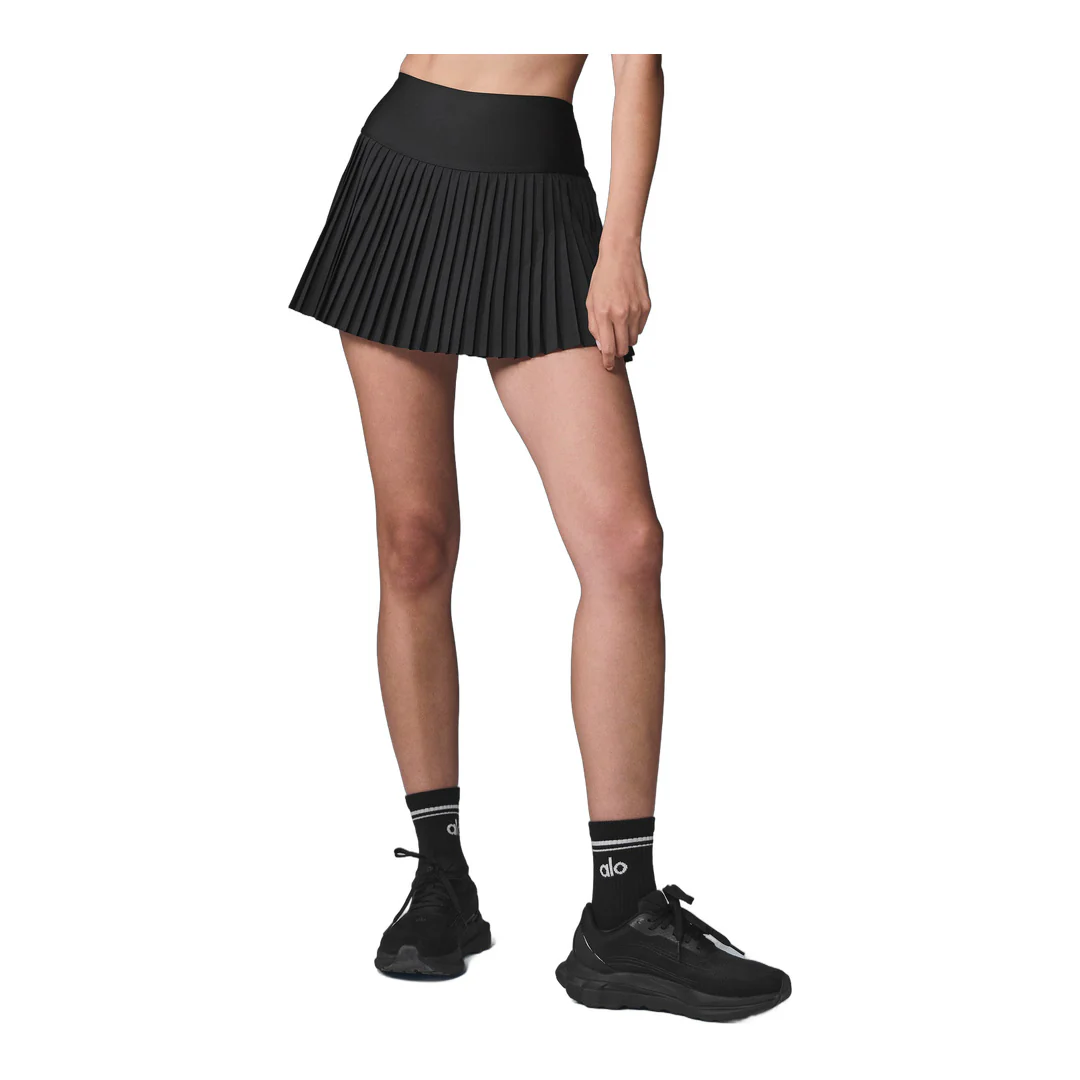 alo Grand Slam Tennis Skirt - Black - Image 2