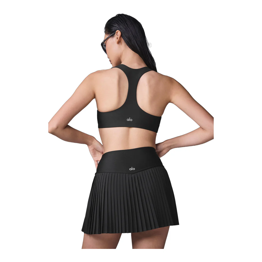 alo Grand Slam Tennis Skirt - Black - Image 3