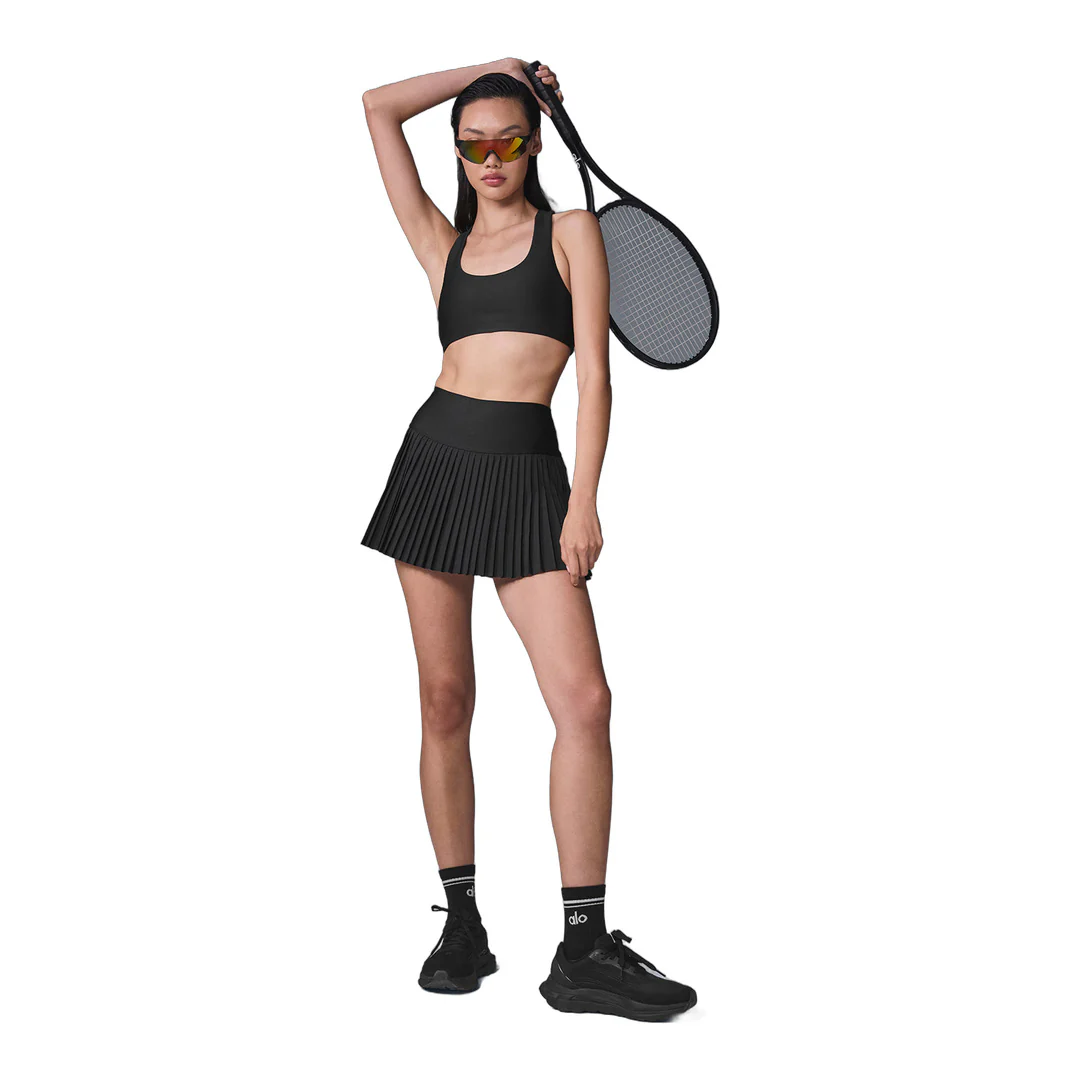 alo Grand Slam Tennis Skirt - Black - Image 5