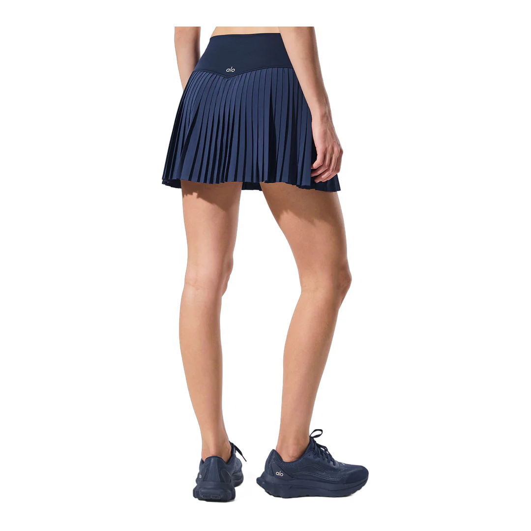 alo Grand Slam Tennis Skirt - Navy - Image 4