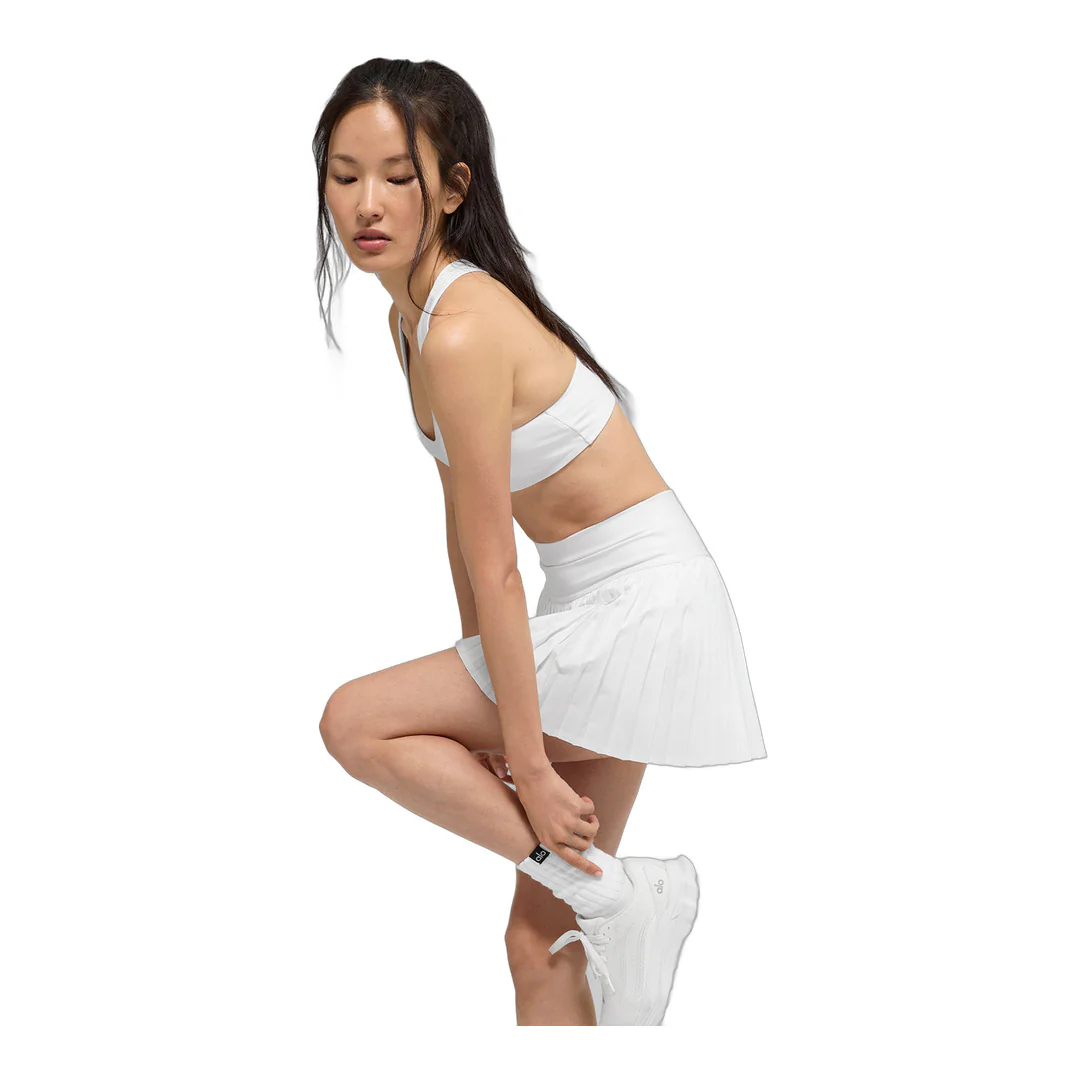 alo Grand Slam Tennis Skirt - White - Image 3