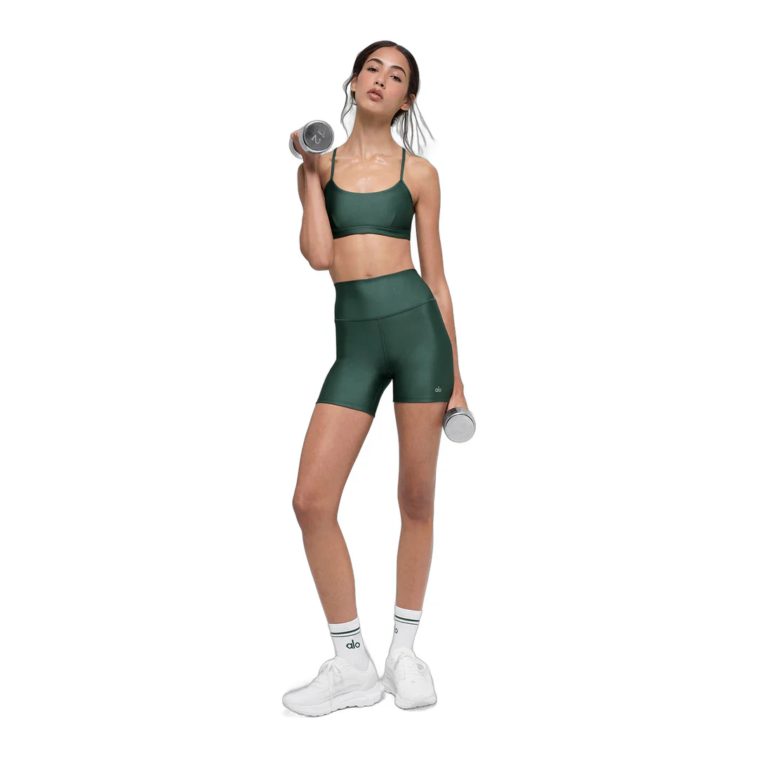 alo 5" Airlift Energy Short - Clover Green - Image 4