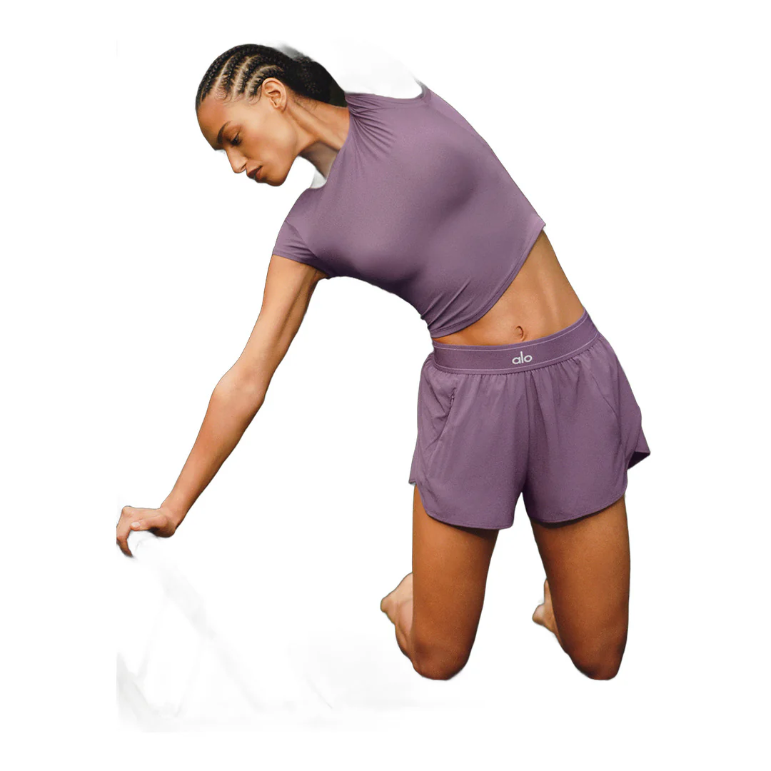 alo Match Point Short - Plum Kiss