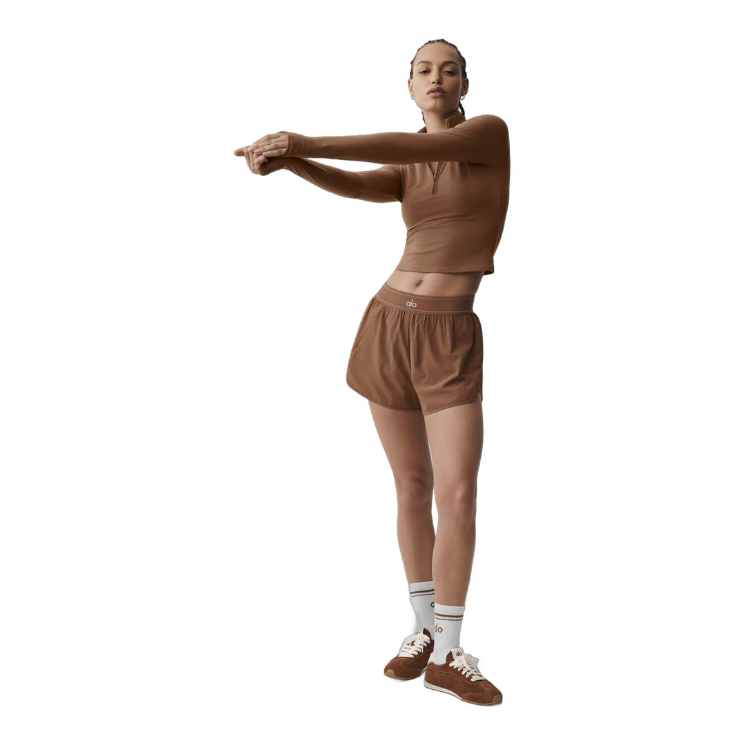 alo Match Point Short - Sun Kissed Brown - Image 5