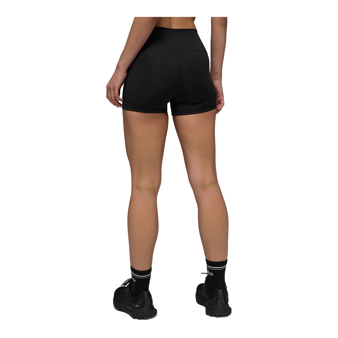 alo 3" High-Waist Airlift Short - Black - Image 2