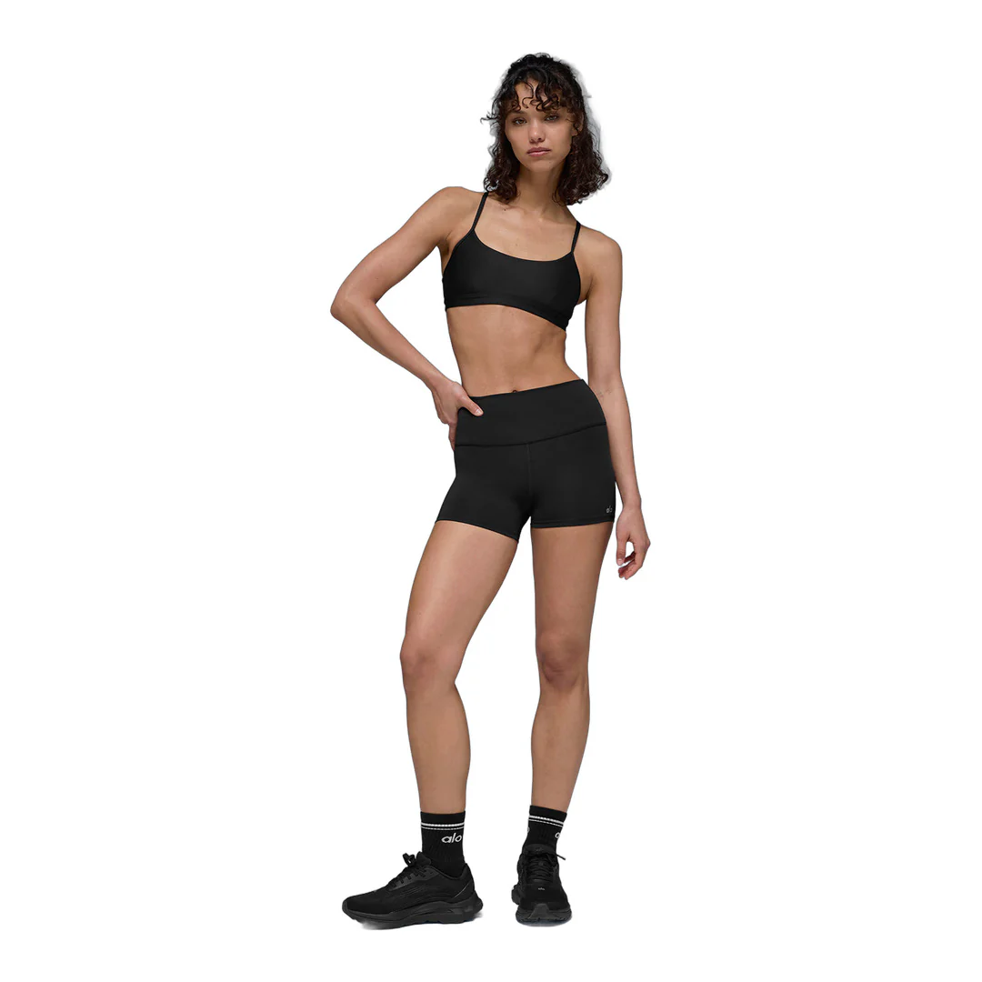 alo 3" High-Waist Airlift Short - Black - Image 5