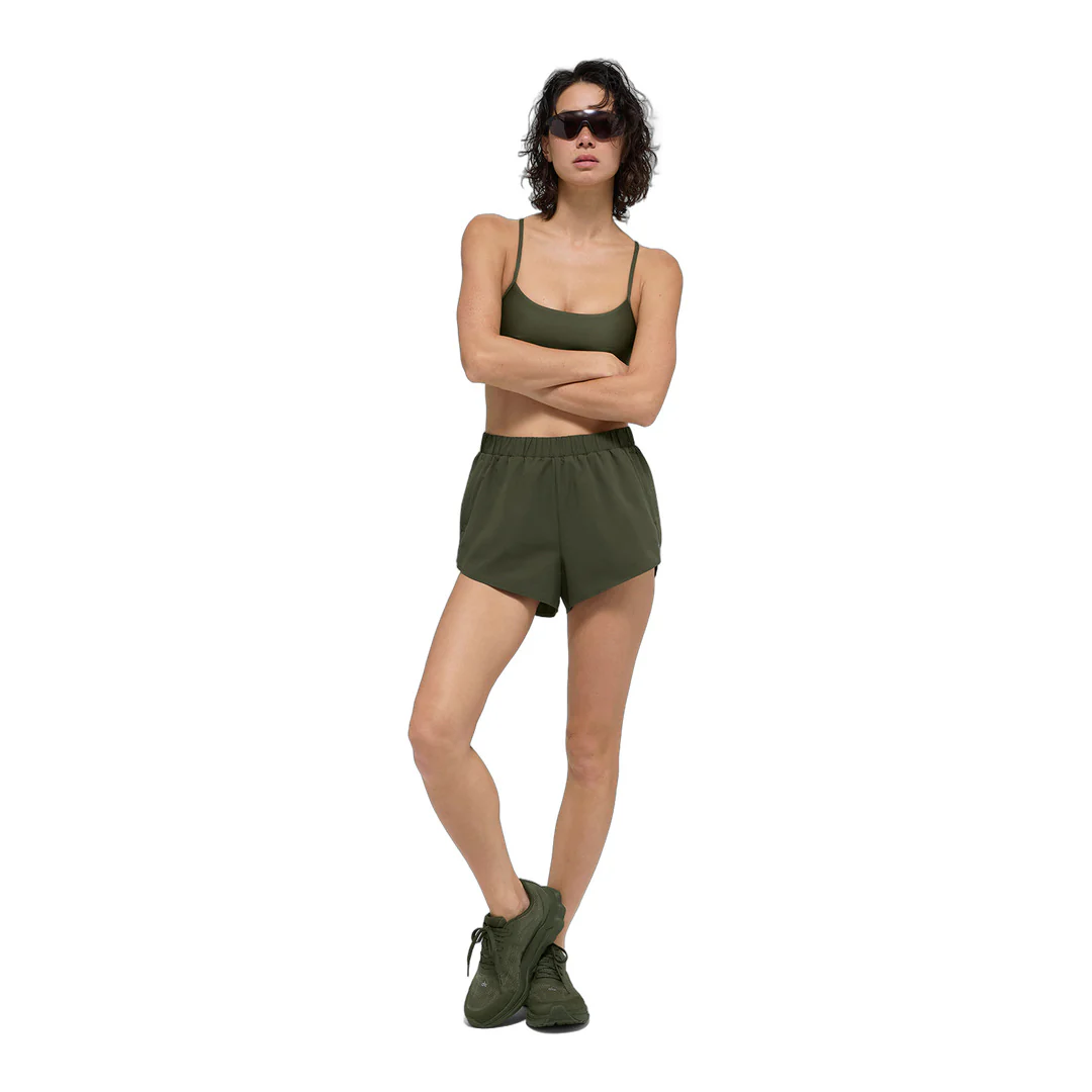 alo Playmaker Dolphin Short - Green Olive - Image 5