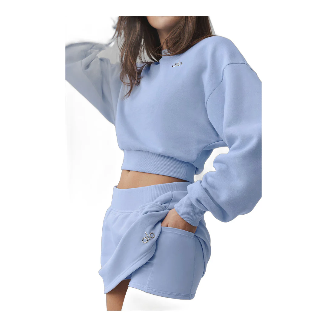 alo Accolade Skirt - Light Provence Blue - Image 2