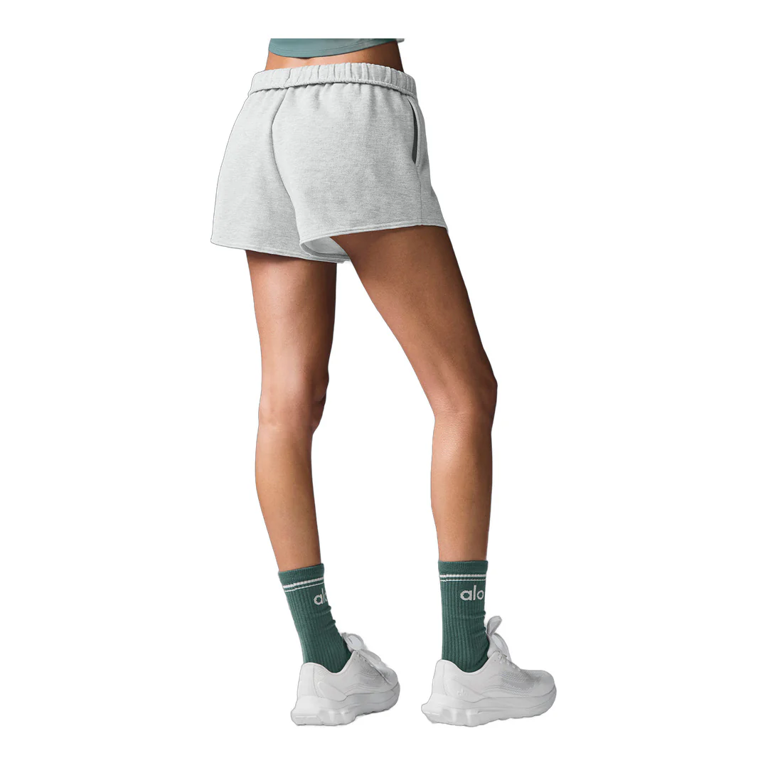 alo Accolade Short - Athletic Heather Grey - Image 4