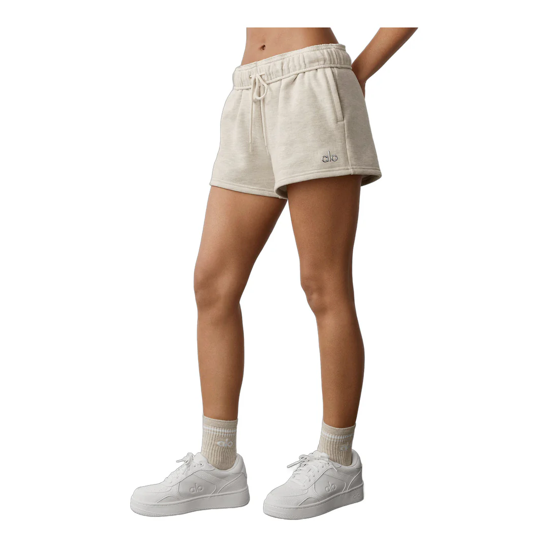 alo Accolade Short - Oatmeal Heather - Image 2