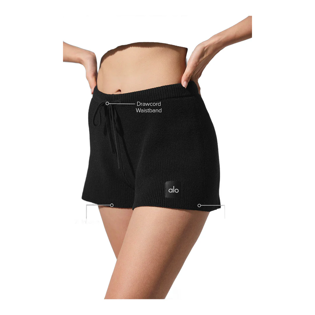 alo Supernatural Sweater Short - Black - Image 2