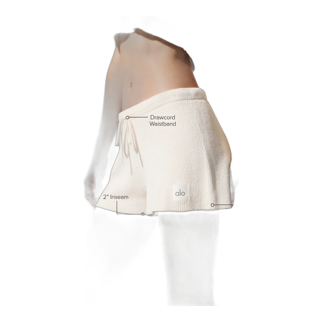 alo Supernatural Sweater Short - Ivory - Image 2