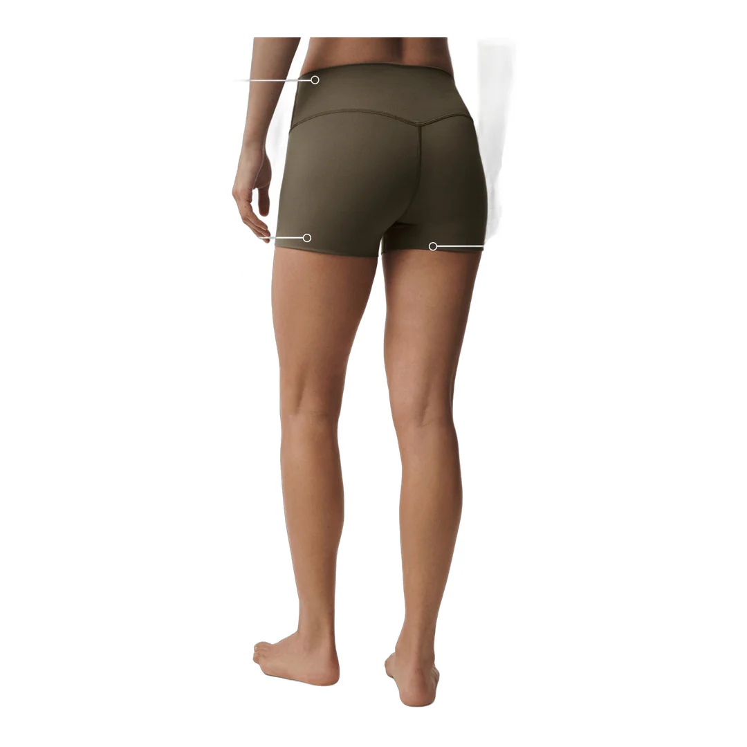 alo 3" ALO Softsculpt High-Waist Precision Short - Olive Tree - Image 2