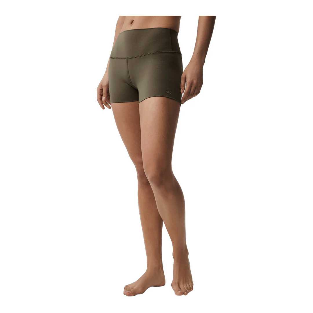 alo 3" ALO Softsculpt High-Waist Precision Short - Olive Tree - Image 5